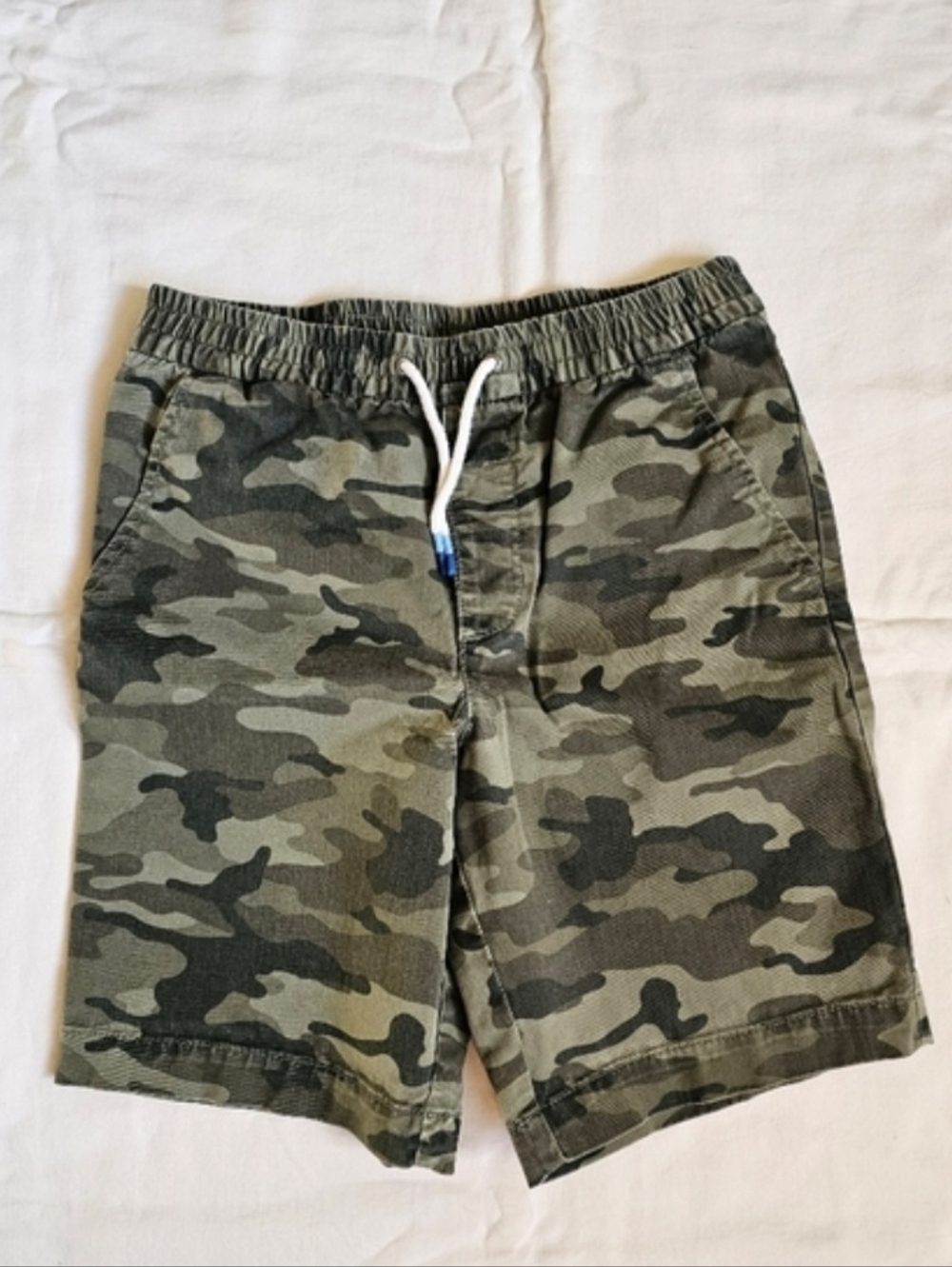 GAP Kids Elastic Waist Camo Shorts